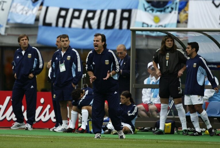 ビエルサ　2002年W杯　(C)Getty Images
