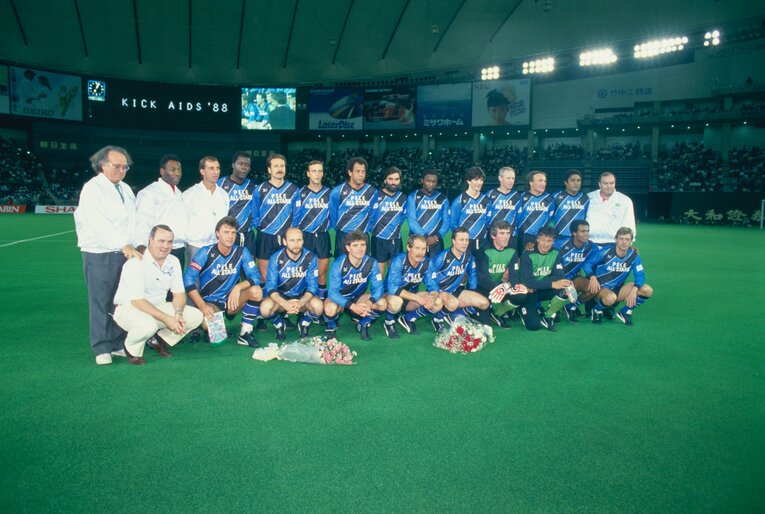 KICK AIDS 88 　ペレ・オールスターズ（1988年　東京ドーム）　(C)Kazuhito Yamada