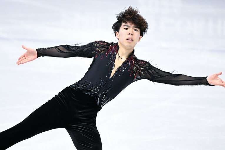 マリニンがまさかの敗戦となった男子フリー【スワイプするとそのほかの写真もご覧になれます】　©Asami Enomoto／JMPA