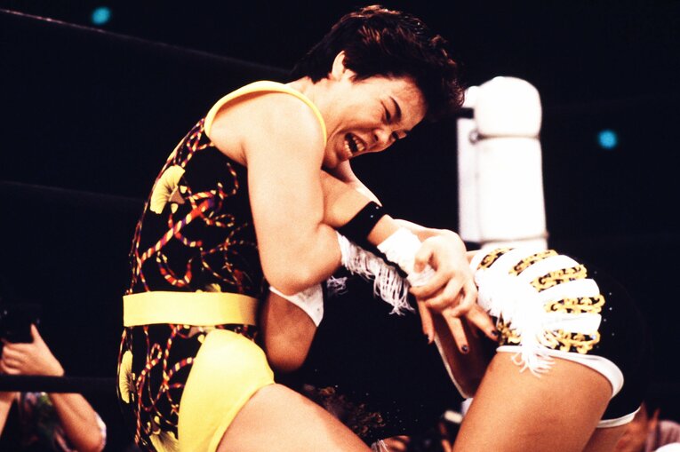 北斗晶vs神取忍。1993年4月2日、横浜アリーナ