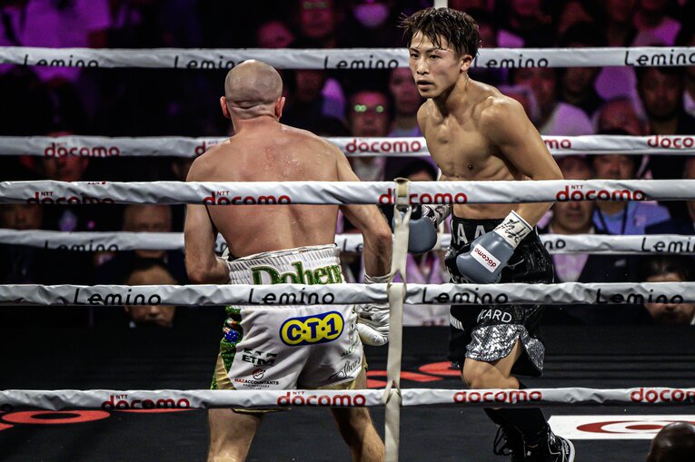 井上尚弥vs.TJ・ドヘニー。2024年9月3日、有明アリーナ　©Takuya Sugiyama