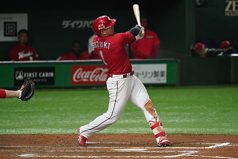 今年も3割をキープした鈴木誠也©Hideki Sugiyama