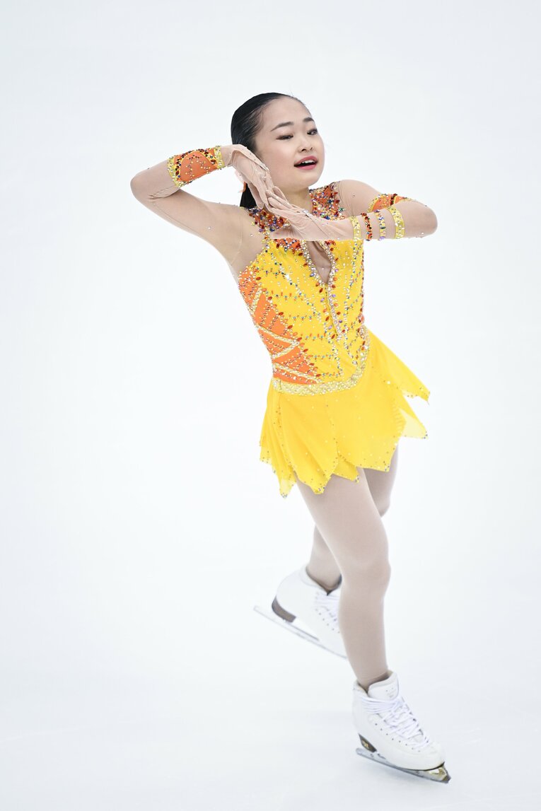 ジュニアGPファイナルのSP　©︎Asami Enomoto