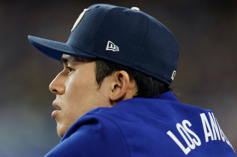 徐々に安定感を増してきたロサンゼルス・ドジャースの佐々木朗希だが、6度の登板で未だ勝利はナシ。課題とされる制球難の意外な理由は…？　©JIJI PRESS