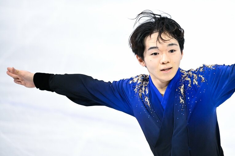 マリニンがまさかの敗戦となった男子フリー【スワイプするとそのほかの写真もご覧になれます】　©Asami Enomoto／JMPA