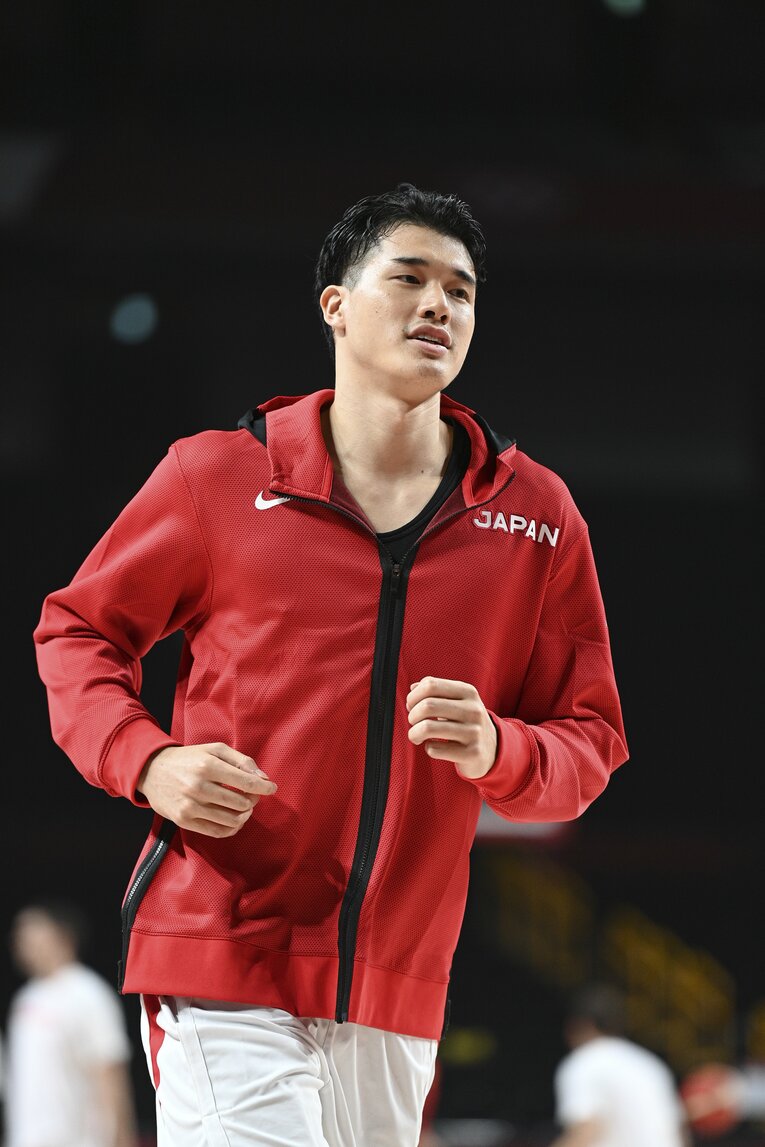 東京五輪に日本代表として出場した渡邊雄太　©JMPA