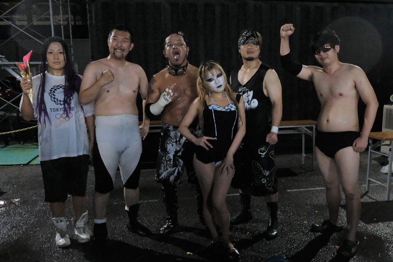 8月1日に開催された納涼夏祭り興行メインイベントにて