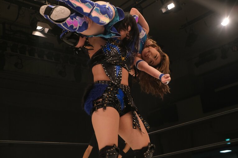 スターダムの大学生レスラー・妃南　©Norihiro Hashimoto