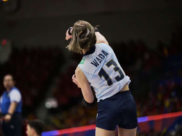 バレーボールネーションズリーグ 韓国戦　©︎Yuki Suenaga