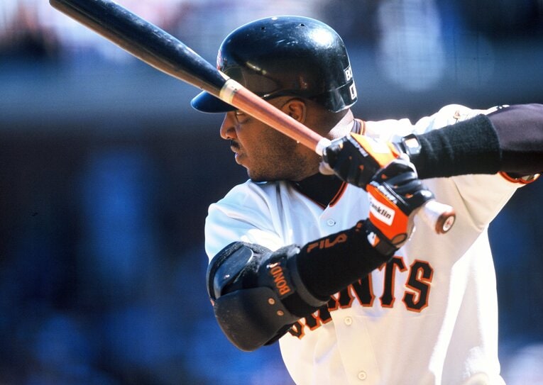 メジャー史上最多の762本塁打を記録したバリー・ボンズ ©Kazuaki Nishiyama
