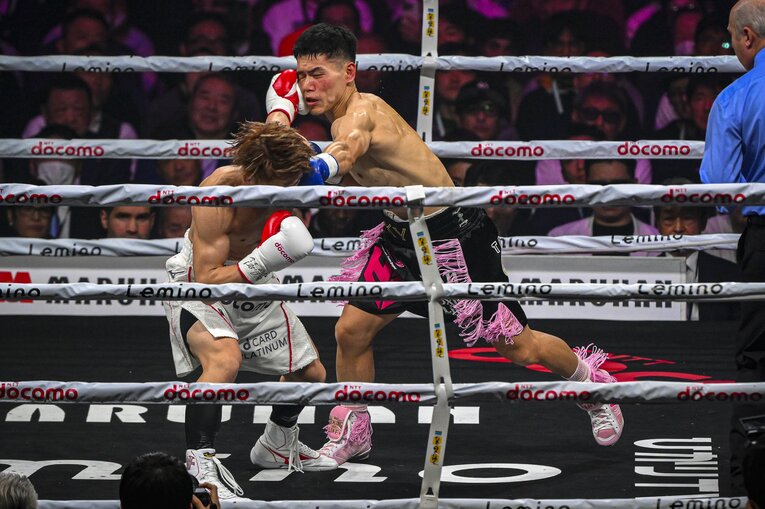 井上尚弥vs.キム・イェジュン（スーパーバンタム級4団体統一戦） ©Takuya Sugiyama