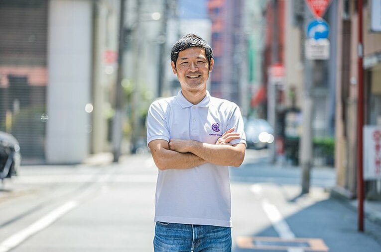 クリアソン新宿の運営会社である株式会社Criacaoの丸山和大代表。自身もサッカーに明け暮れた学生時代を過ごした ／ photograph by Kiichi Matsumoto