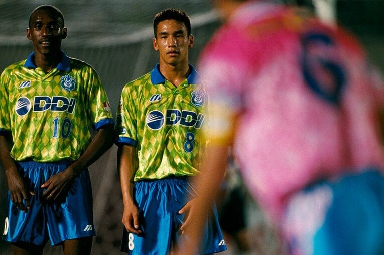 ベルマーレ時代の中田英寿。元同僚で海外指導歴の長い宮澤浩氏が見た日本サッカーの印象とは ／ photograph by Takuya Sugiyama