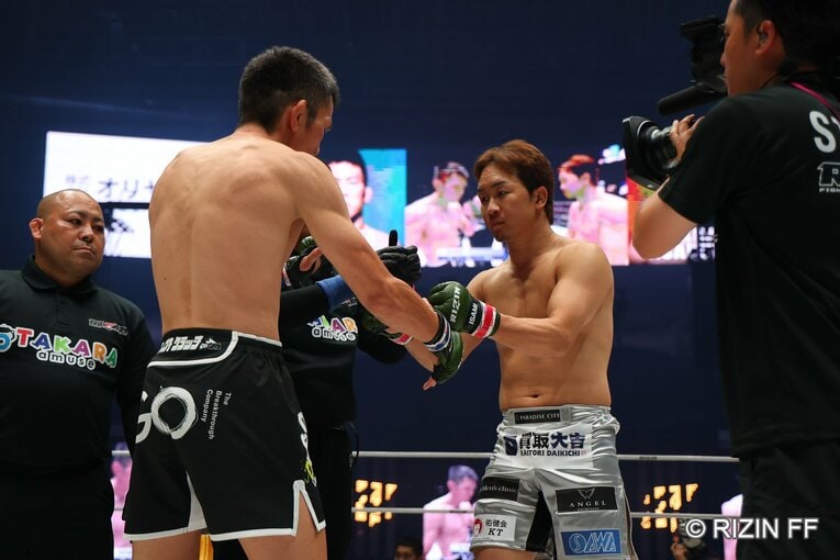 『超RIZIN.5』朝倉未来vs.青木真也　©RIZIN FF