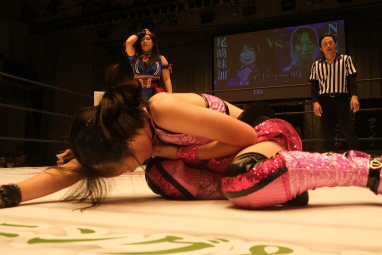 ディアナの“小学生レスラー”NENE　©Norihiro Hashimoto