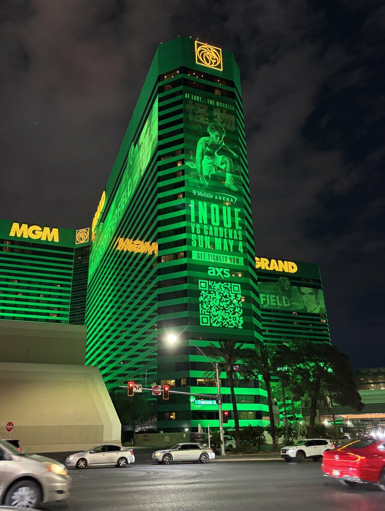 ラスベガスのあらゆる場所に「怪物」が…　©Naoki Fukuda