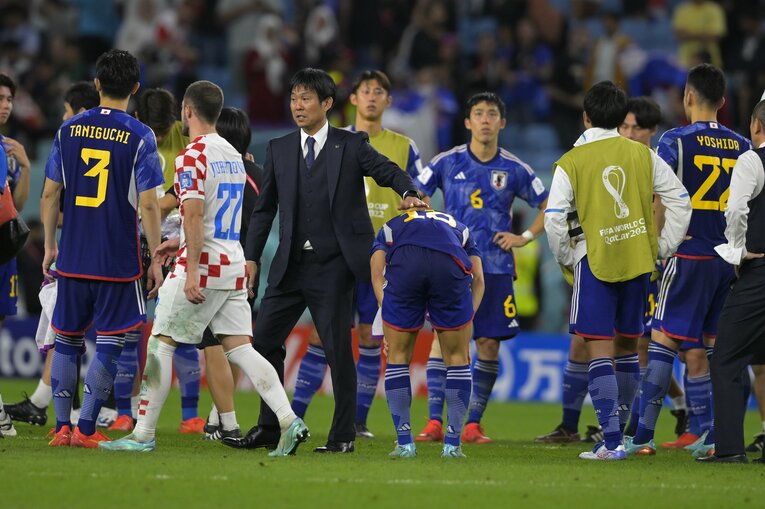 クロアチア戦　©Koki Nagahama／JMPA