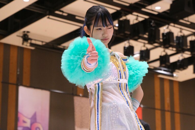 吏南のフューチャー王座に挑戦した天咲光由