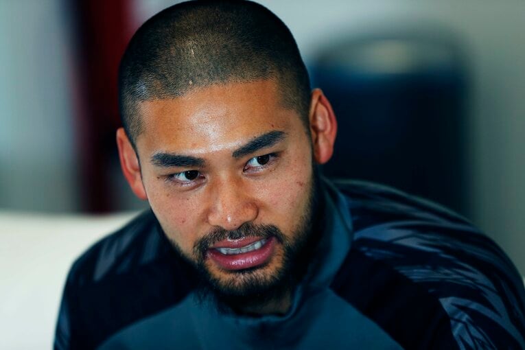 インタビューはポルティモネンセのクラブハウスで行った　©Daisuke Nakashima