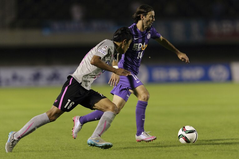 現役時代のミキッチ（2015年）©Sports Graphic Number