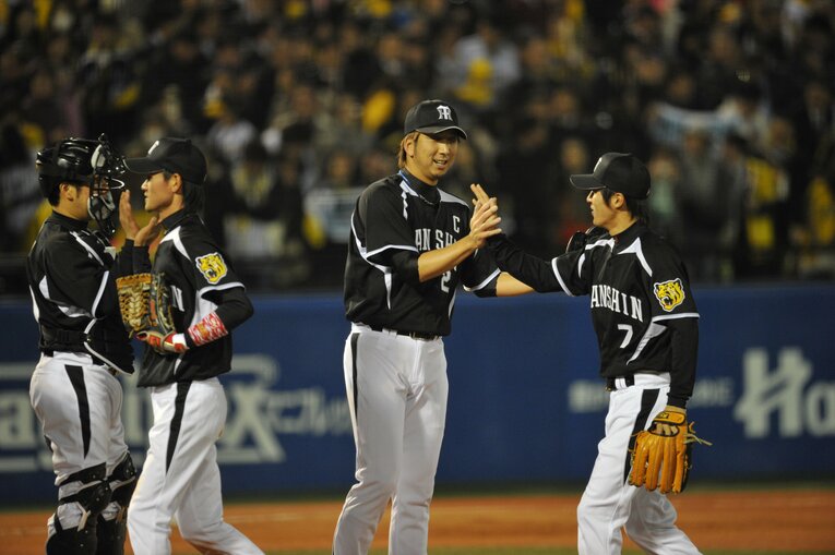 阪神・藤川球児（2012年）©︎Hideki Sugiyama