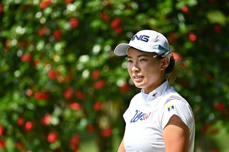 女子ツアー開幕戦、まさかの予選落ちとなった渋野日向子。スイング改造に着手も、完成はまだ先のようだ。 ／ photograph by Getty Images/JLPGA提供