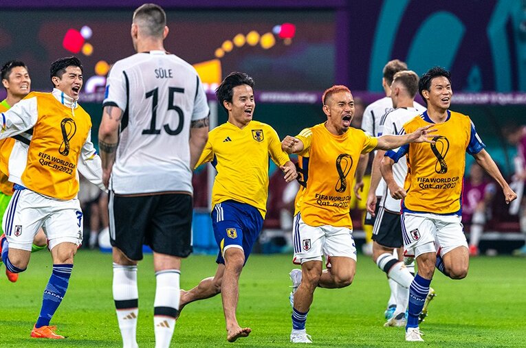 金星となった日本と、まさかの敗戦となったドイツ　©Takuya Sugiyama/JMPA