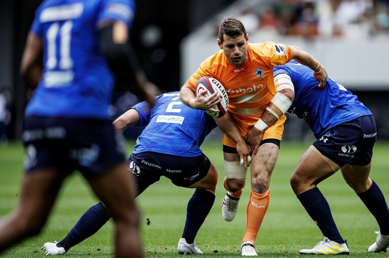 オーストラリア代表として19年W杯に出場したSOバーナード ・フォーリー 　©︎Kiichi Matsumoto