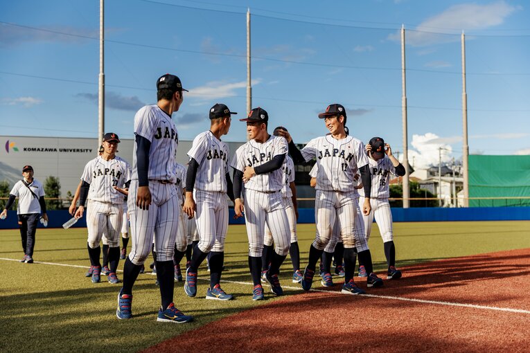 《2023年撮影》丸田が、前田が、東恩納が…世界一・U-18野球日本代表の「秘蔵カット集」　©Kichi Matsumoto