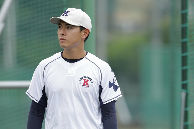 「あの頃は野球からも目を背けたくなってしまった」（写真は6月撮影。練習中の1枚） ©Shigeki Yamamoto