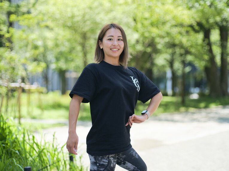 ボディメイクはボディビルと違い、身体の「メリハリ」が重要　©Yuki Suenaga