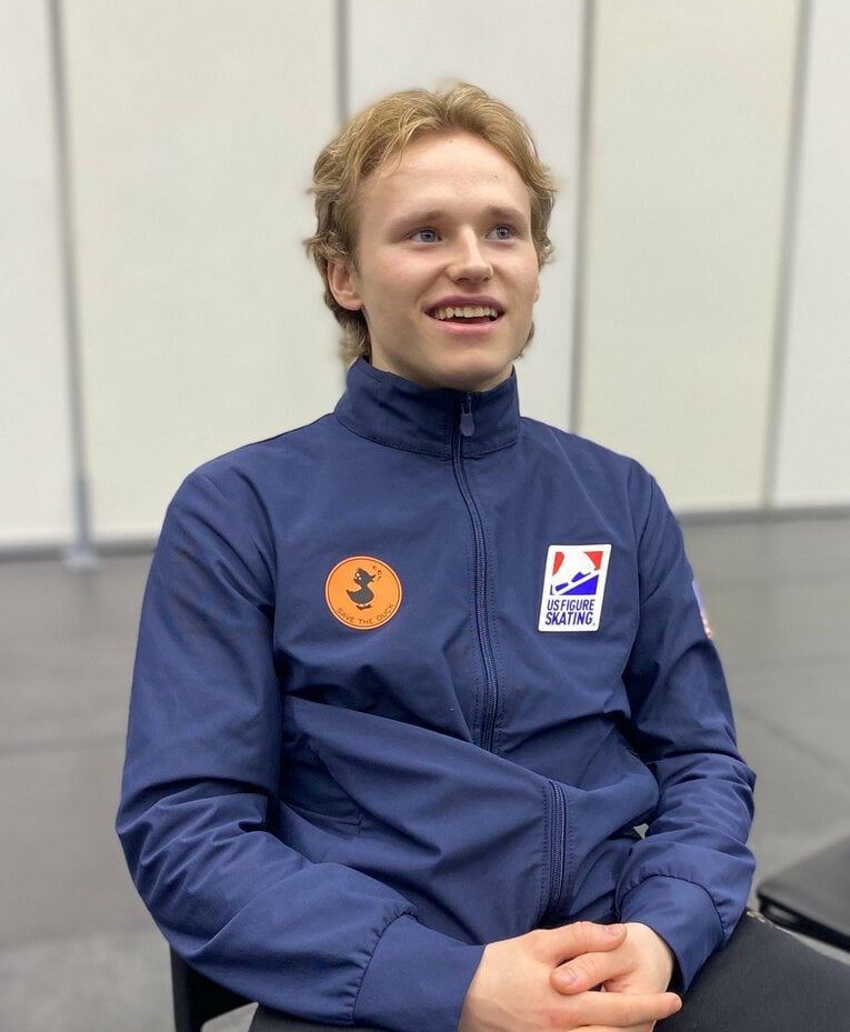 5回転ジャンプも準備中だと語るマリニン。“4回転の神”に限界はあるのか？　©️Yoshie Noguchi