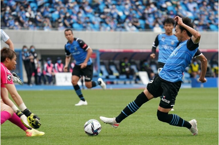 フロンターレでも抜群の存在感を示している©Etsuo Hara/Getty Images