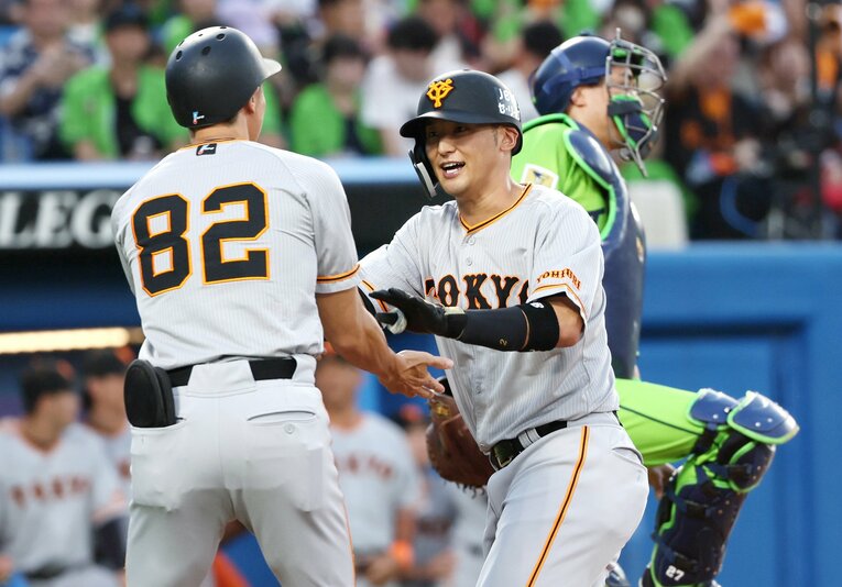 吉川尚輝も新シーズンへ危機感を感じているはずだ　©︎JIJI PRESS