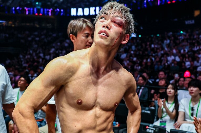 RIZIN直樹戦、ドクターストップで敗れた細川一颯 ／ photograph by RIZIN FF Susumu Nagao
