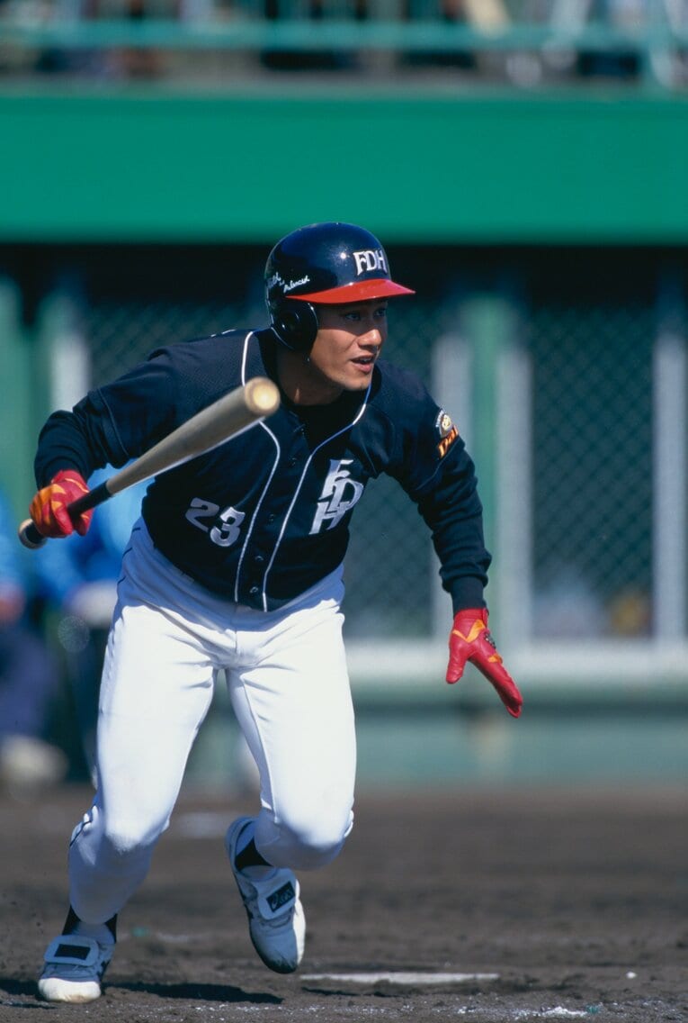 1996年に盗塁王も獲得した切り込み隊長だった村松有人　©Kazuaki Nishiyama
