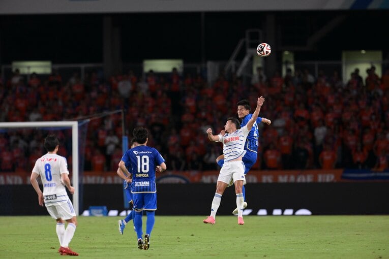 杉岡大暉（2024年9月8日ルヴァンカップ準陣決勝・新潟戦）©FCMZ