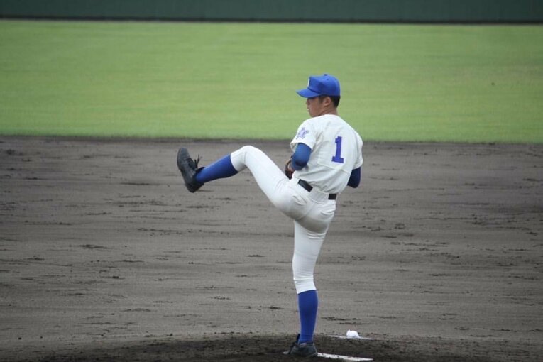 高校時代の沖（本人提供）