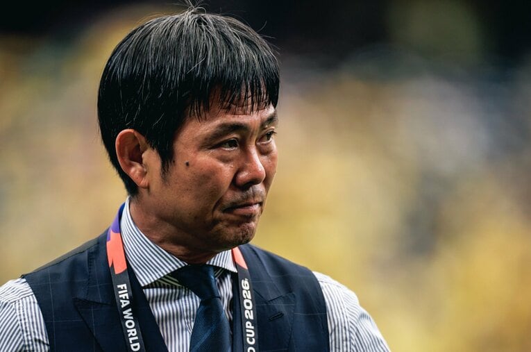 ブラジルに敗れ決勝トーナメント1回戦の壁はまたも破れなかった。森保一監督はなぜ想定を越えられなかったのか ／ photograph by Kiichi Matsumoto/JMPA