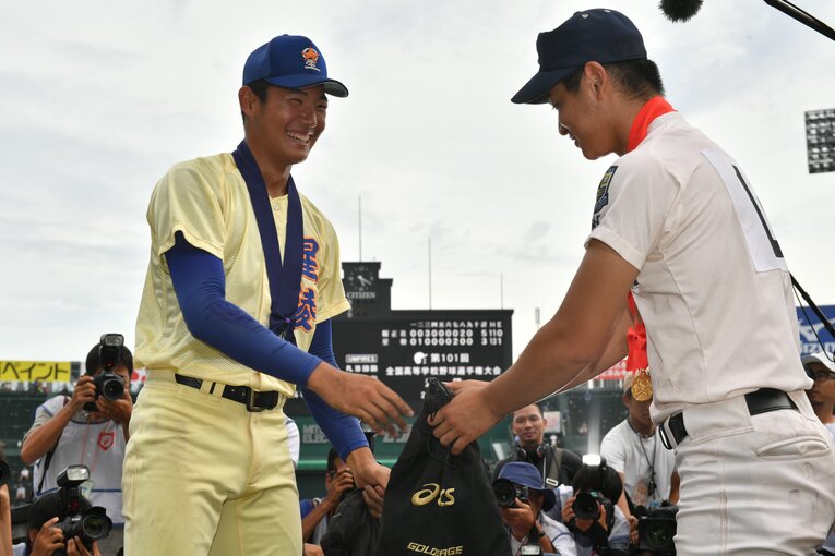 2019年夏の甲子園決勝　星稜高ー履正社　©︎Hideki Sugiyama