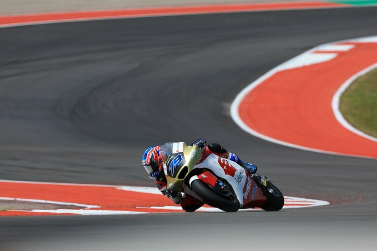 小椋が2位表彰台を獲得したアメリカズGPの走り　photograph by Satoshi Endo