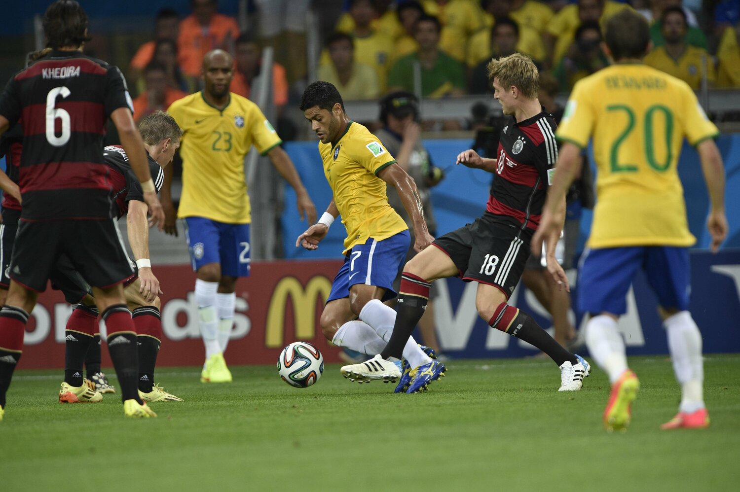 ドイツ戦でのフッキ　©JMPA