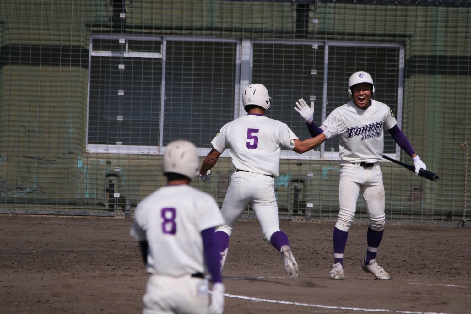 春大会は秋にコールド負けだった平塚学園を撃破　©Zen Suzuki