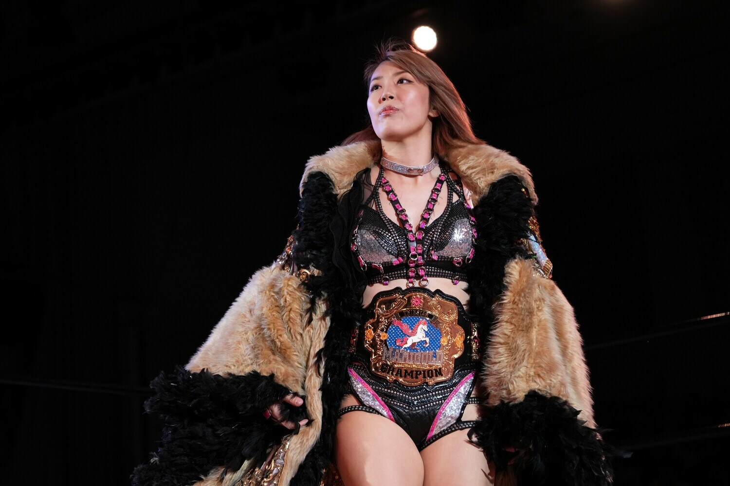 スターダムからマリーゴールドに移籍した桜井麻衣　©Essei Hara