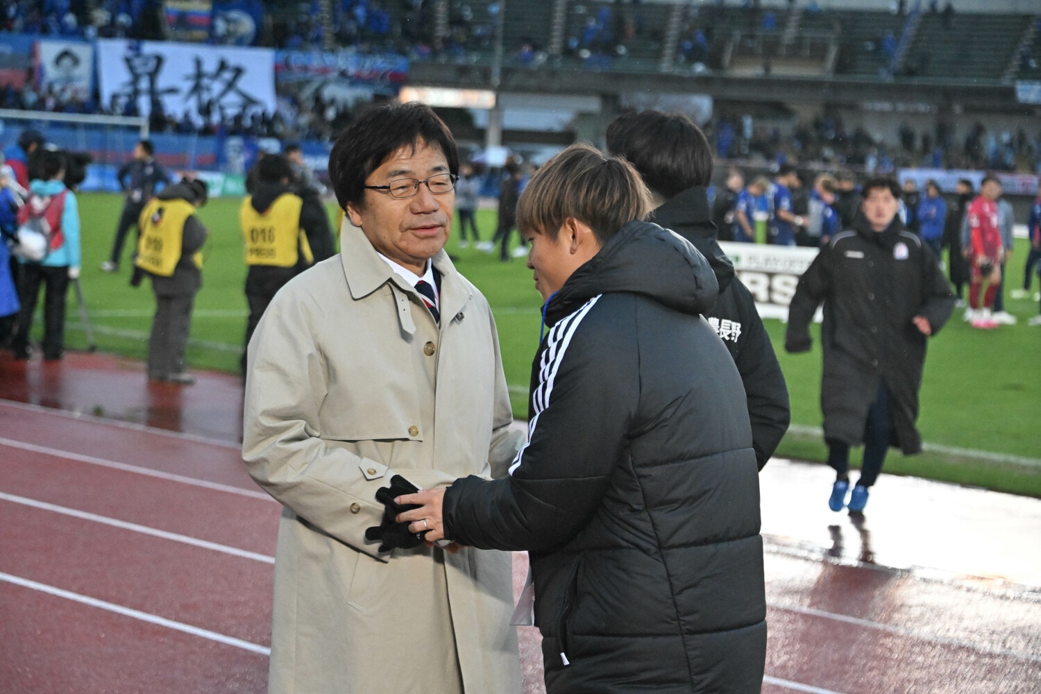 左伴社長の就任後、カターレ富山は右肩上がりで成長を続けている　©Tetsuichi Utsunomiya