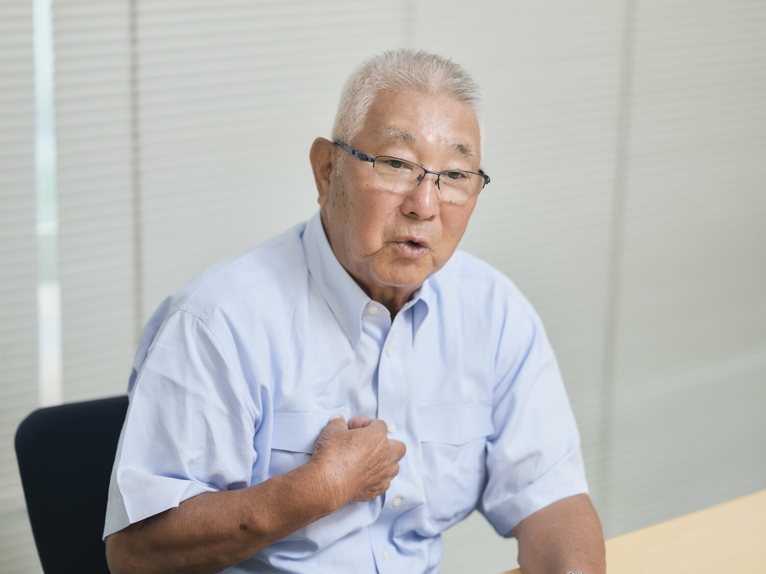 「阪急に勝てるとは思っていなかった」と語る大矢明彦　©Yuki Suenaga