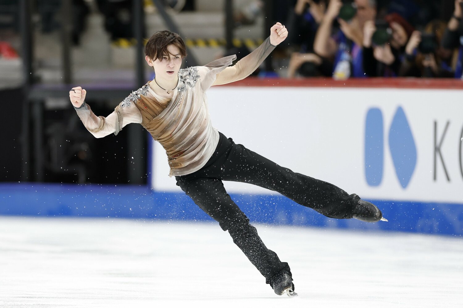 2026年世界ジュニア選手権男子FS　©KYODO