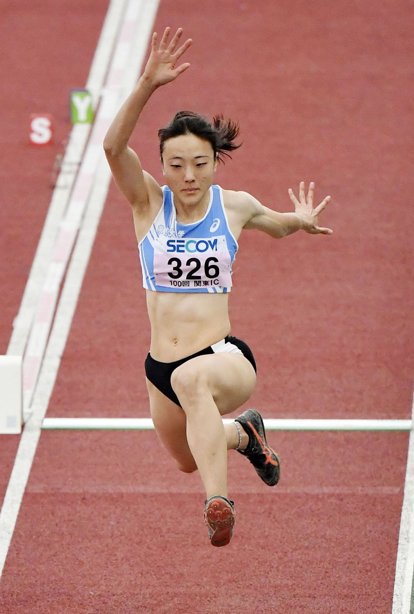 関東インカレの内山©KyodoNews