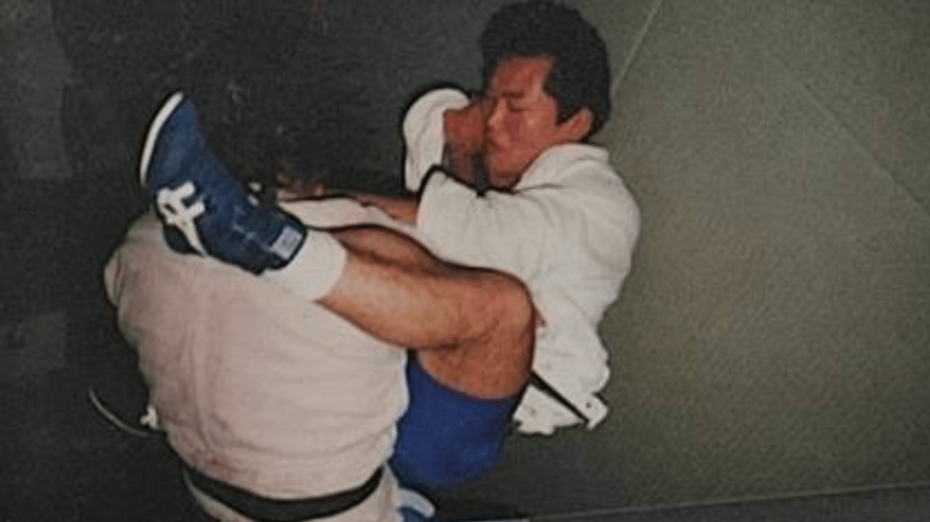 鶴巻伸洋。打撃技術向上を目的に行ったオランダ修行だったが（後編参照）、週に一度は道着を着用しての練習にも励んだ