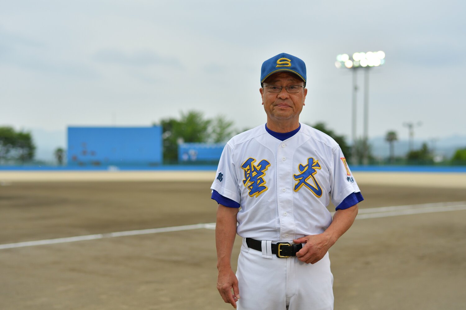 聖光を率いる斎藤智也監督　©Hideki Sugiyama